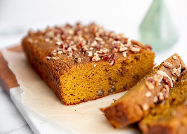 Healthy pumpkin bread