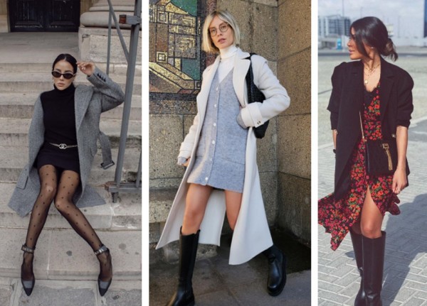 How to style your dress with jackets this winter 