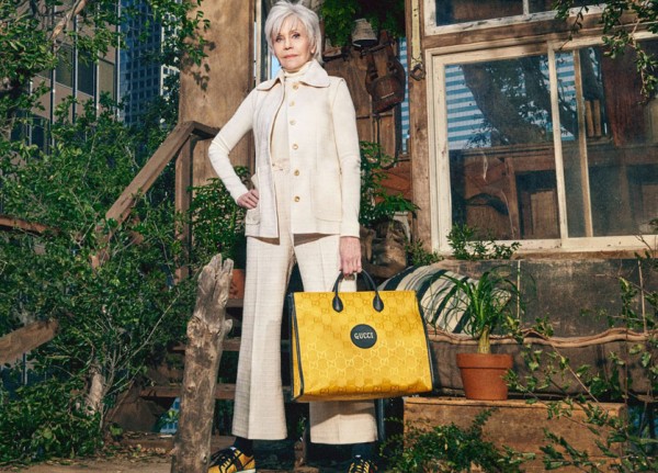 Jane Fonda Leads Gucci’s New Sustainable Collection
