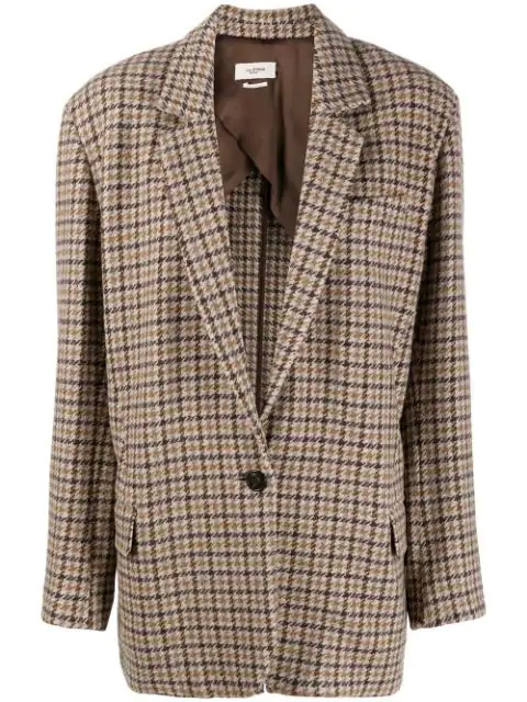 Kaito-check-pattern-blazer-from-Isabel-Marant-Étoile