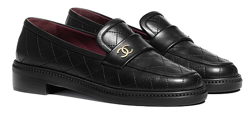 Lambskin-loafers-Chanel.