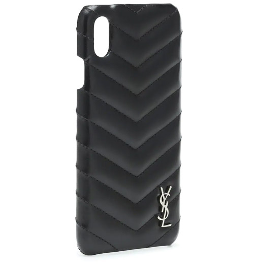 Leather iPhone XS Max Case from Saint Laurent