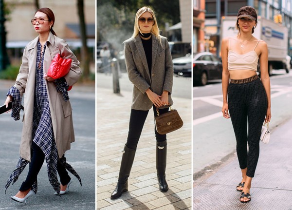 How to wear leggings this fall?