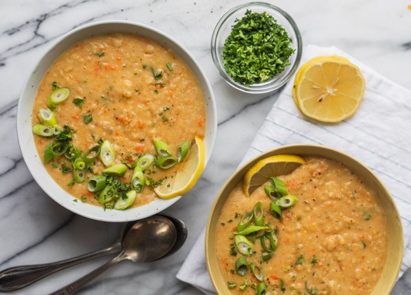 Lebanese lentil soup