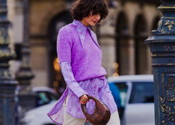 Lilac is the new pink this Fall