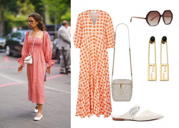 How To Wear The Gingham Dress The Summer 2021 Way?