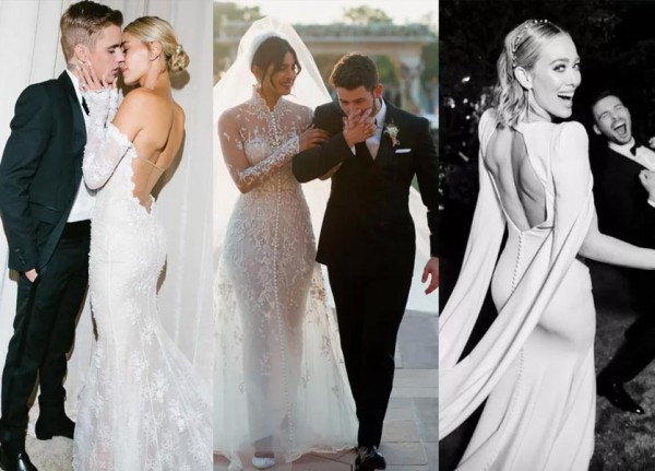 Our Favorite Celebrity Wedding Dresses of All Time
