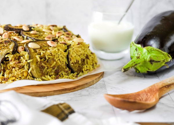 مقلوبة الباذنجان مقلوبة الباذنجان