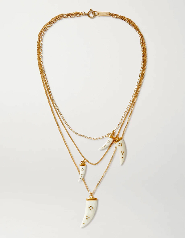 necklace isabel marant