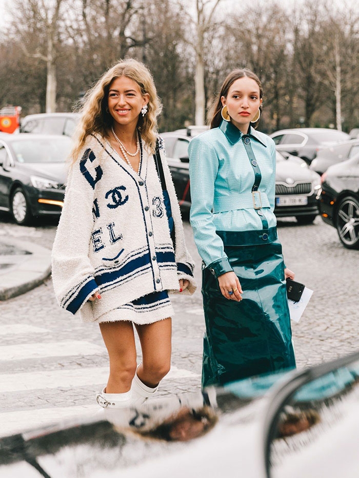 Paris-Fashion-Week-Chanel-cardigan