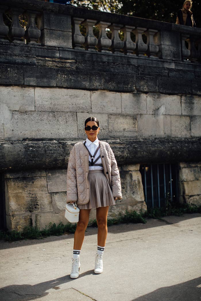 Paris-Fashion-Week-Spring-2022-Street-Style-Bra-Top