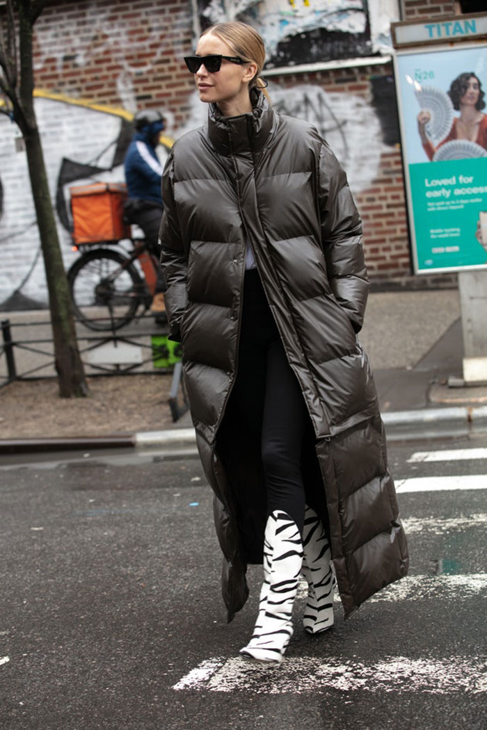 Pernille-Teisbaek-In-NYFW-in-the-long-puffer-coat