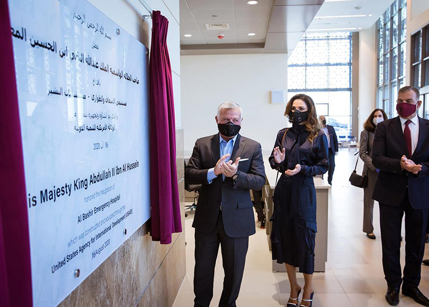 Queen-Rania-inaugurated-on-Sunday-a-new-emergency-hospital-in-Amman