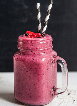 Rose-Water-and-Raspberry-Smoothie