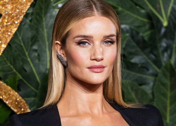 Why was Rosie Huntington-Whiteley in Dubai?