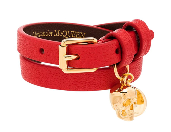 Skull-motif-wraparound-bracelet-–-Alexander-McQueen