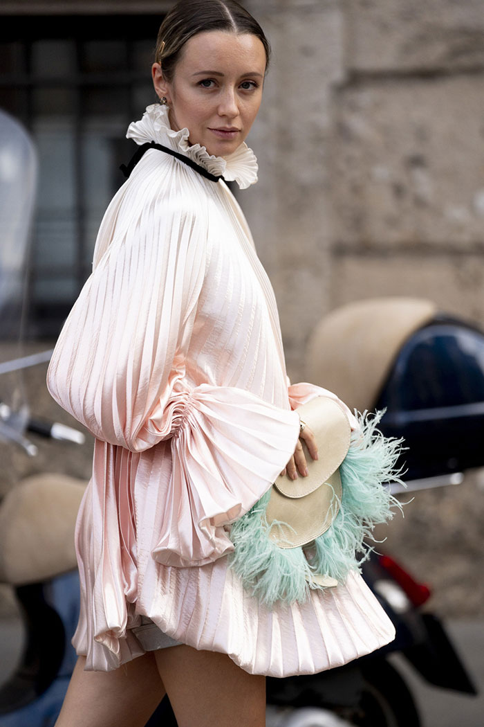 Spring-2021-Milan-Fashion-Week-powder-pink-style