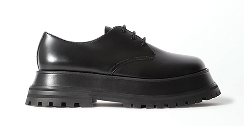 The Guild leather platform brogues from Burberry