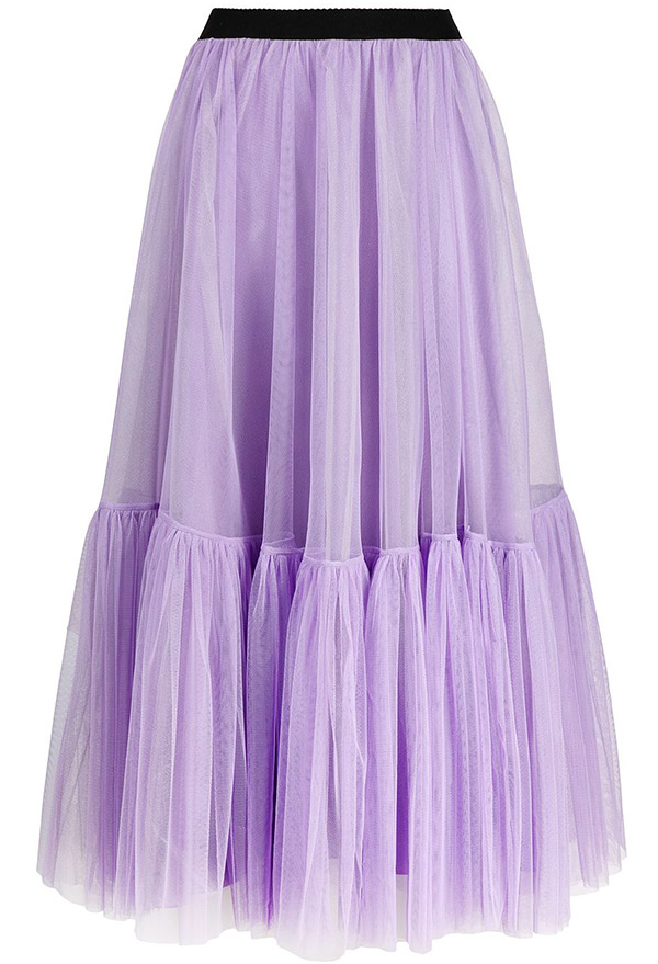 Tulle full skirt, Parlor