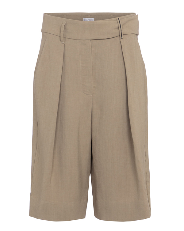 Twill Bermuda shorts, Brunello Cuncinelli