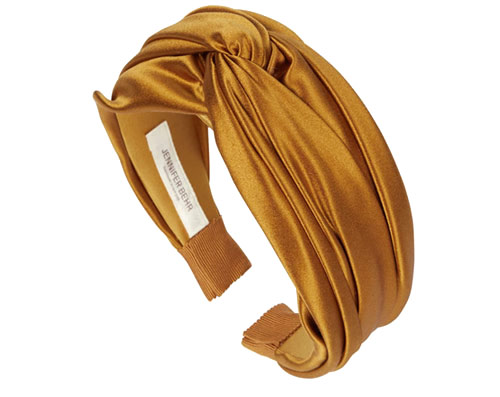 Twist satin headband from Jennifer Behr