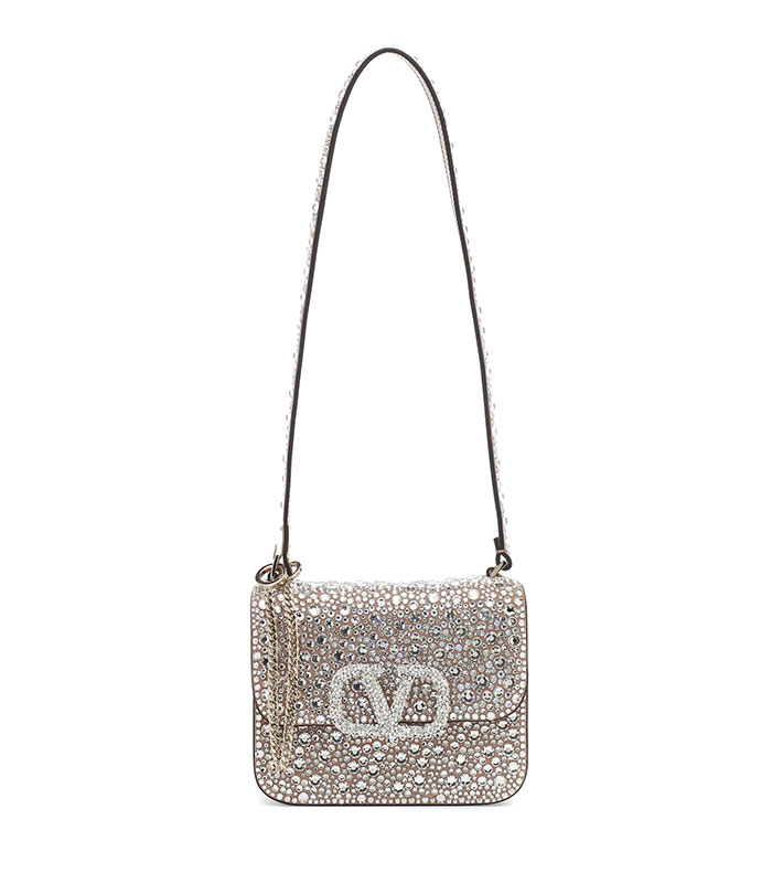 Valentino Garavani VSLING Small embellished shoulder bag, Valentino