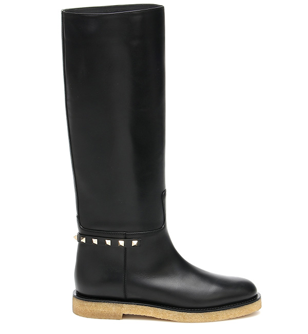 Valentino-Garavani-Rockstud-leather-knee-high-boots