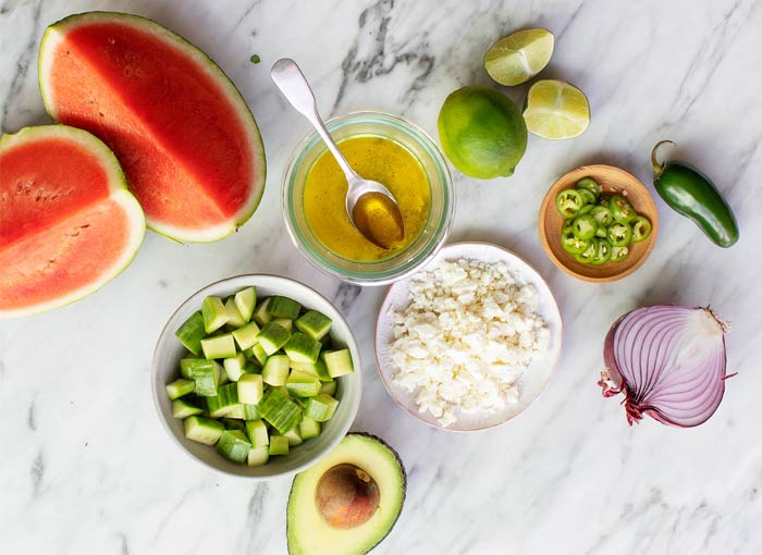 watermelon salad