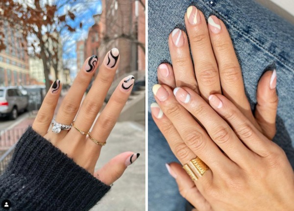 Spring 2021 Nail Art Trend: Ride The Wave