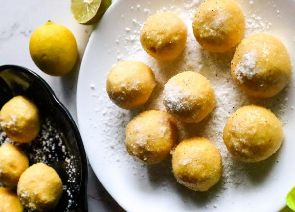 White Chocolate Lemon Truffle for New Year’s Eve White Chocolate Lemon Truffle for New Year’s Eve