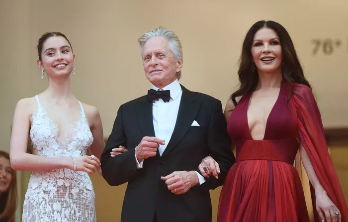 Carys Douglas Charms Cannes Photocall