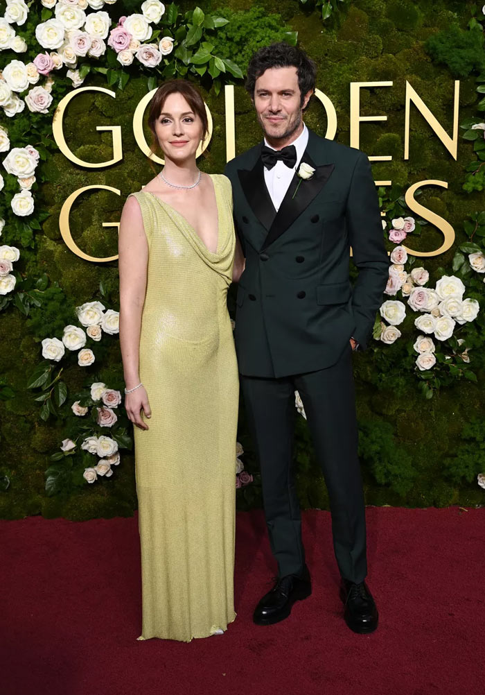 The Couples on the Red Carpet  of the 2025 Golden Globes