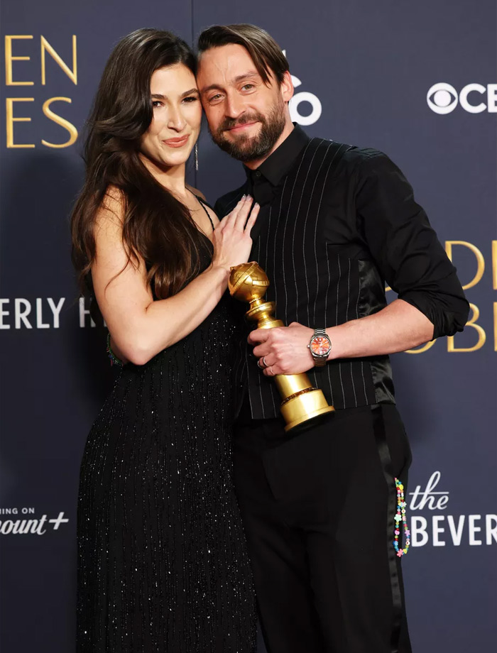 The Couples on the Red Carpet  of the 2025 Golden Globes