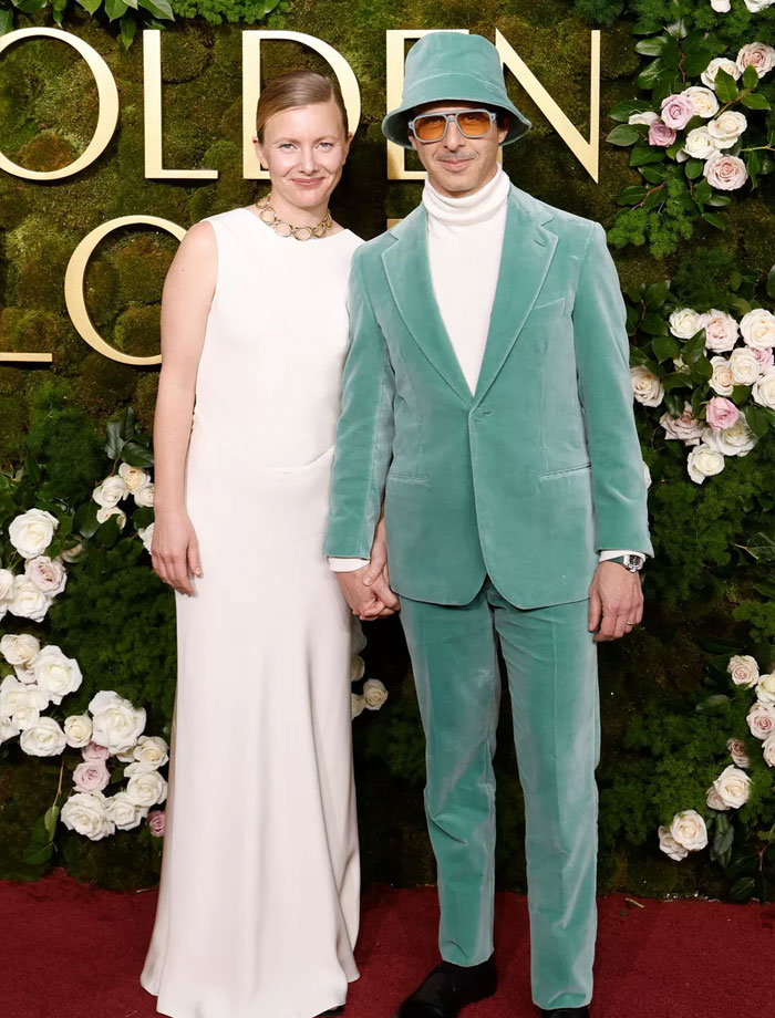 The Couples on the Red Carpet  of the 2025 Golden Globes