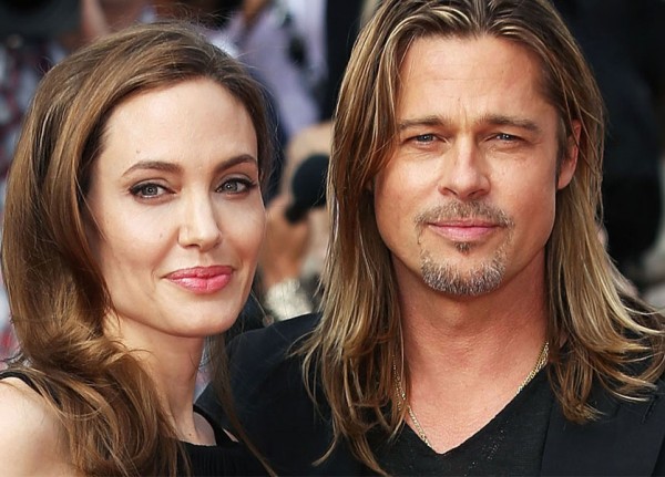 Brad Pitt Seen at Angelina’s Mansion for the First Time