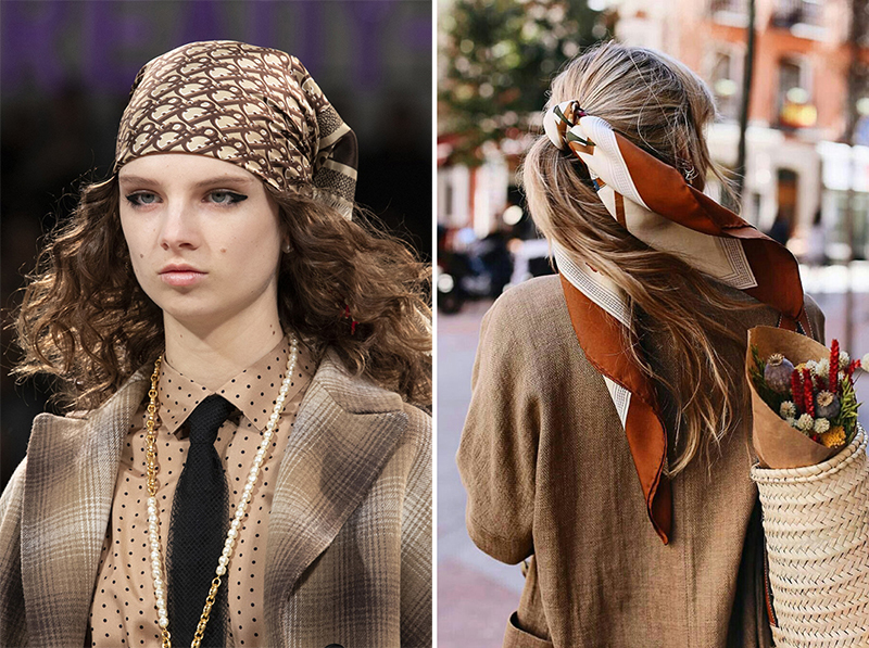 4 Cool Hairstyles ideas with headscarf