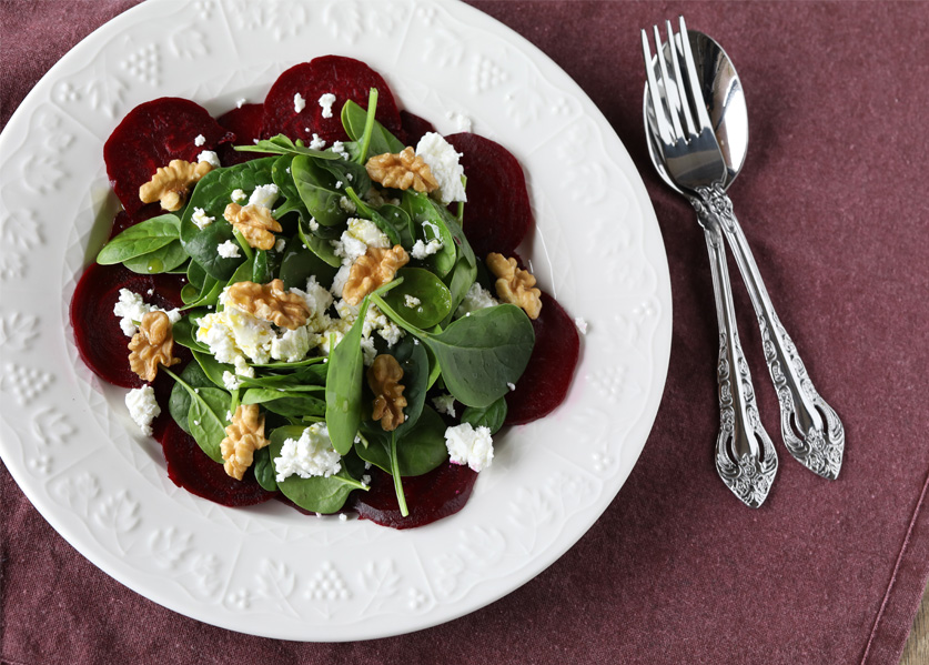 Beetroot Goat Cheese Salad