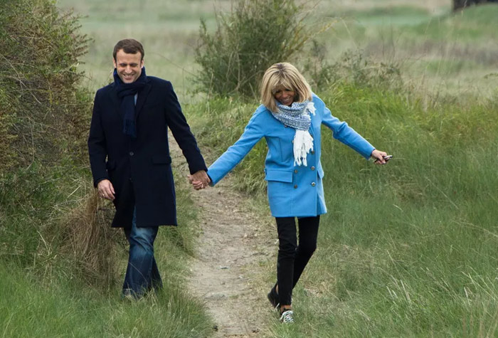 Brigitte Macron & Luis Vuitton 