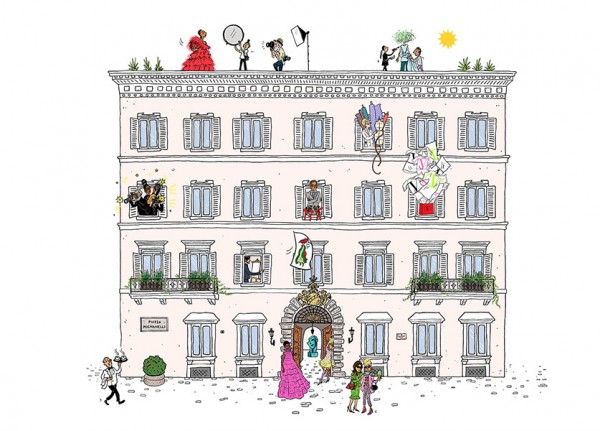 Take a virtual tour Chez Maison Valentino