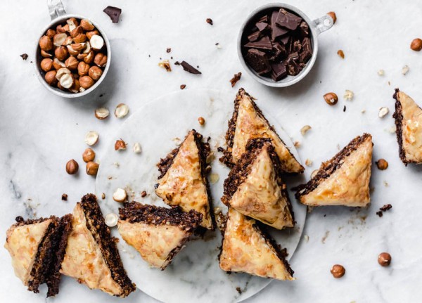 Chocolate - Hazelnut Baklava