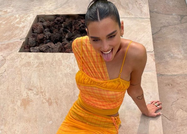 Dua Lipa celebrates her 25th birthday in style