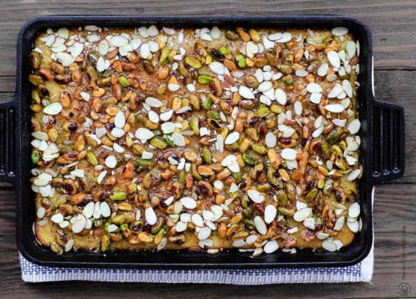 Greek Orange Cake With Pistachios