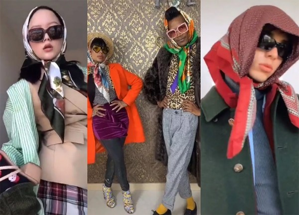 Gucci Model Challenge is all over Tiktok