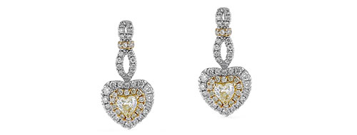 Hearts in diamond from FERDAN