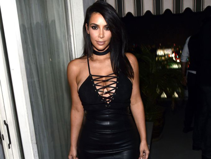 Check out Kim Kardashian’s fantastic party dress!
