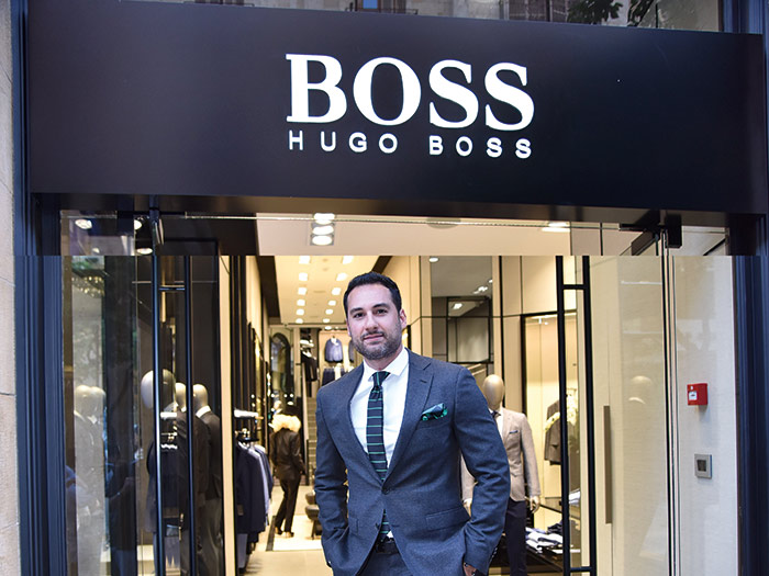 Izzat Traboulsi: a Hugo Boss man
