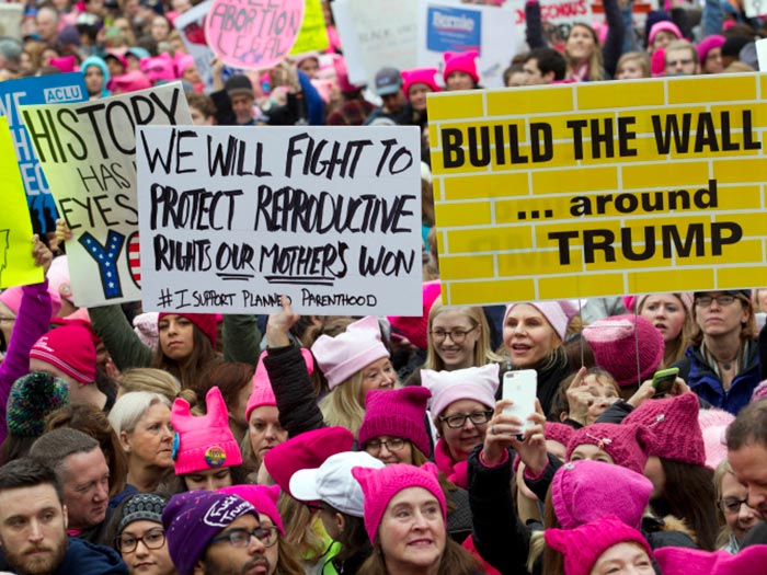 These quotes from Saturday’s women’s march are all of us!
