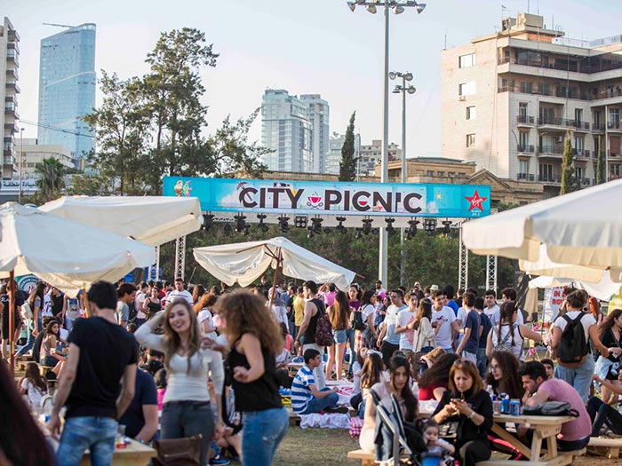 “City Picnic” adds life to Beirut bringing families and friends together