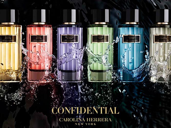Carolina Herrera presents Confidential Eaux de Toilette
