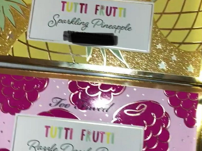 Too Faced Lauched Tutti Frutti Line